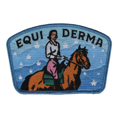 Equiderma Equestrienne Blue Patch